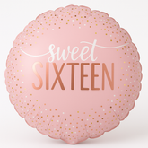 Sweet Sixteen Blush Foil Balloon